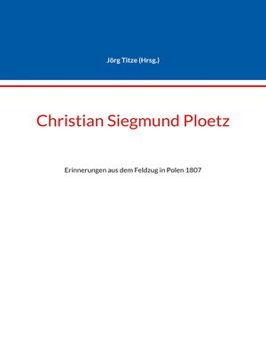 cover image of Christian Siegmund Ploetz